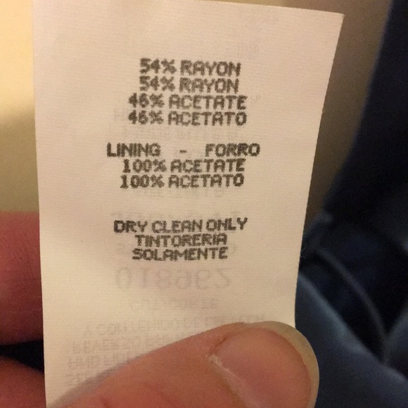 Metallic Blue Sexy Mini Dress Size 7/8 Open tie back Flirty/Swishy Vintage 90s - Picture 6 of 6